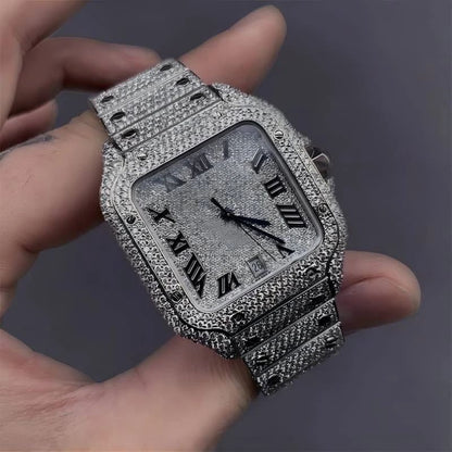 Iced out watch