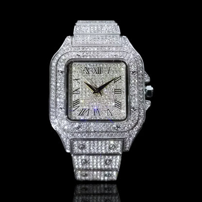 Iced out watch